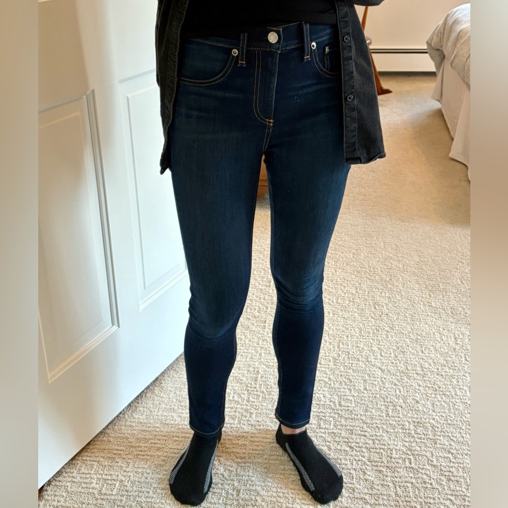 Rag & Bone High Rise Nina Skinny Jean in Bedford 26